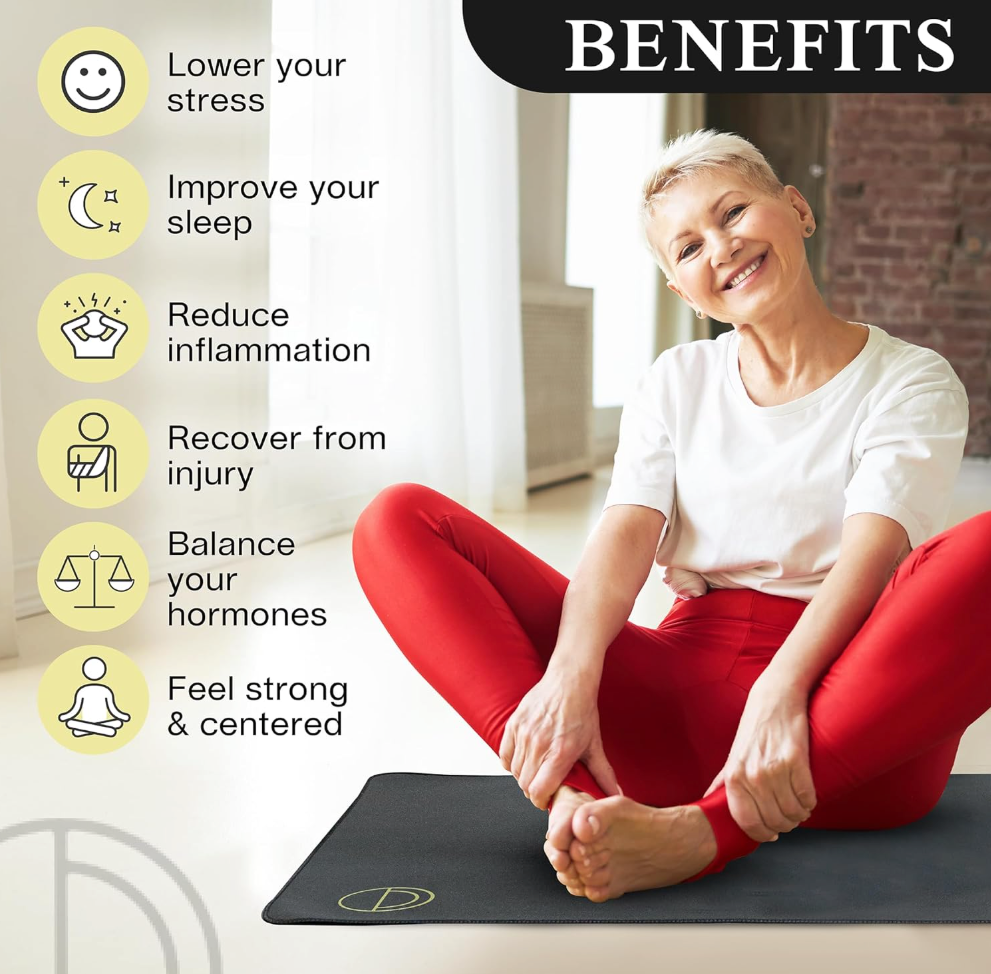 EARTH AND MOON Grounding Mat (18x27in)