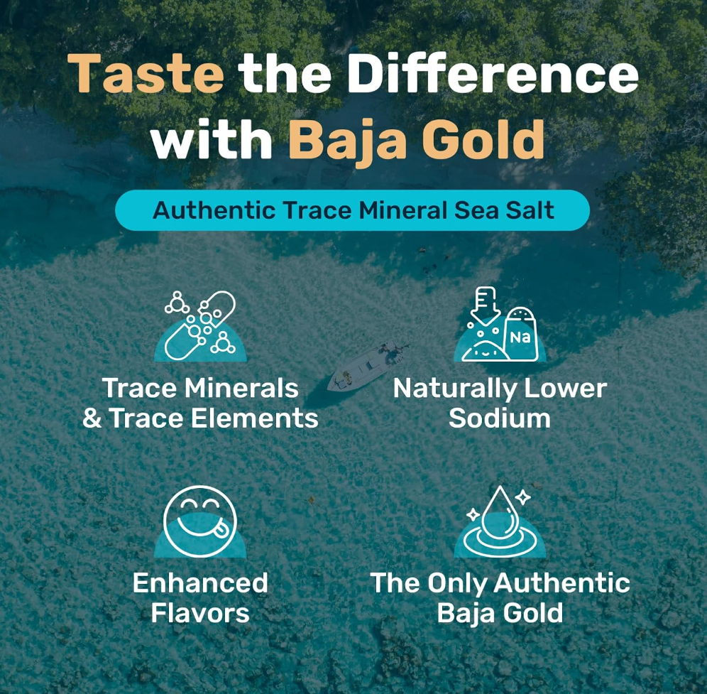 Baja Gold Mineral Sea Salt